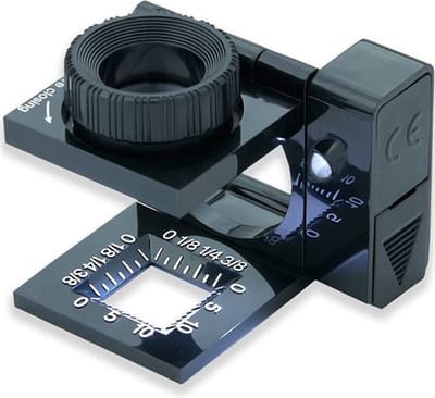 Carson Opzetloep Led 38 Mm 11,5x - 15mm Glas Zwart