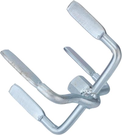 Mortelmenger Peddel - Cementmixer Opzetstuk Boor - Gips Mengen - Ecologisch Bewust Ontwerp - 10.50X10.50X10.00CM - Zilver