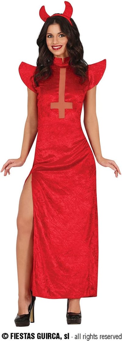 FIESTAS GUIRCA, S.L. - Sexy rood demonenkostuum voor vrouwen - L (40)