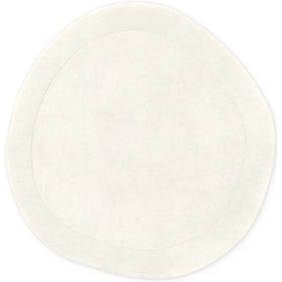 Villeroy & Boch 1812 wollen vloerkleed organisch rond Kivi Naturel Crème - Organisch rond 160 Ø - (M)