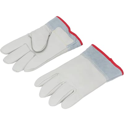 Antivrieshandschoenen 436 Fahrenheit 260 Celsius Lage Temperatuur Bestendig Droogijs Behandeling NH 3 Vloeibare Stikstof LNG white