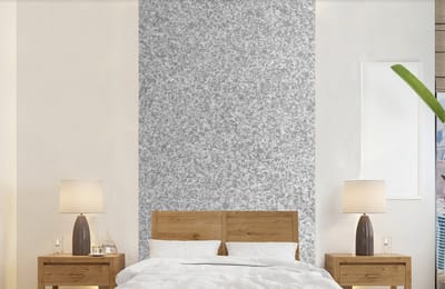 Behang - Fotobehang Graniet - Structuur - Grijs - Design - Breedte 120 cm x hoogte 240 cm