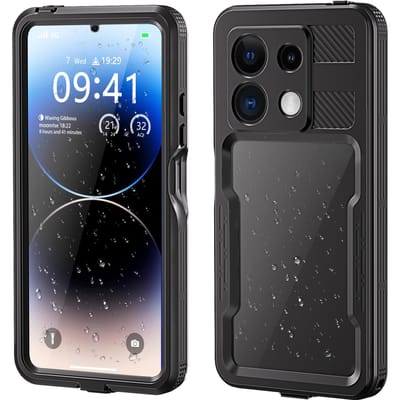 IP68 Zwemmen Afdichting Waterdichte Hoes voor Xiaomi Redmi Note 14 13 Pro 5G Clear Film Beschermhoes Beschermende Pantserhoes Riem Redmi Note14Pro 5G