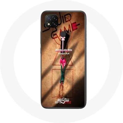Coque Xiaomi Redmi 9C Squid Game Série affiche soldat