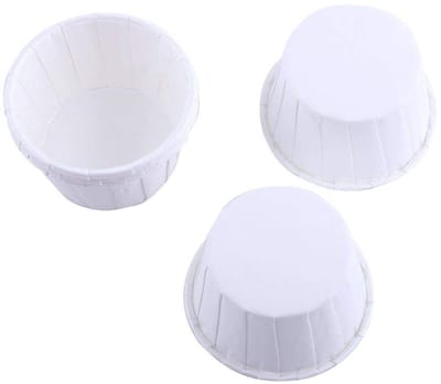 Dailygoods- Cakevormpjes Gekleurd - 100 Stuks - Papier - Golfpunt - 7 Kleuren - Ideaal voor Bakken - Bakvormpjes
