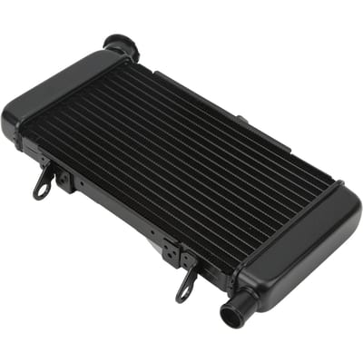 Motorfiets Radiator Koeler Aluminium Snelle Koeling Vervanging voor CBR500 2013‑2015 black