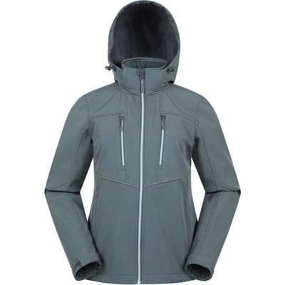 Mountain Warehouse dames/dames Genesis winddicht softshell jack (Groen)