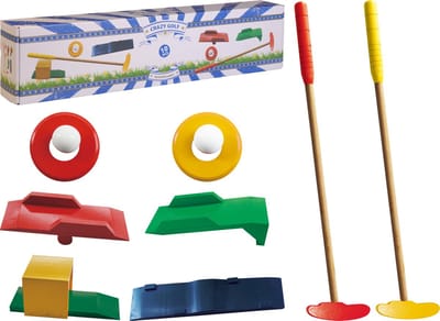 Free And Easy Houten Speelgoed Minigolfset 10-delig