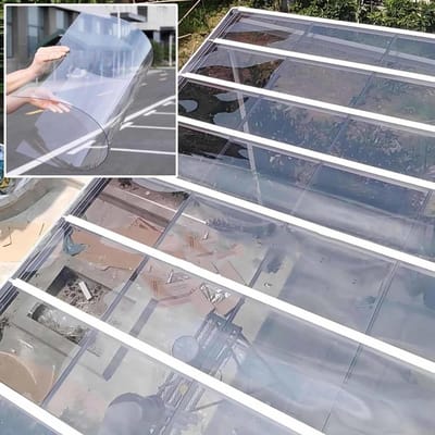 Dakplaat - Kunststof Platen - Serre Tuin Garage - Weerbestendig UV-bestendig - 1mm Dikte - Transparant