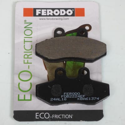Plaquette de frein Ferodo pour Scooter Yamaha 125 NXC CYGNUS X CARBURATEUR 2004 à 2006 AV / FDB2224EF Neuf