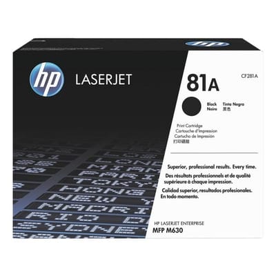 HP Toner 81A Origineel Zwart 10500 bladzijden CF281A