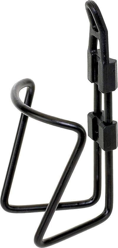 M-wave Bidonhouder Aluminium Plastic 5mm Zwart