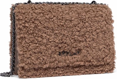 REPLAY Schoudertas Crossbody Bag Taupe Gray
