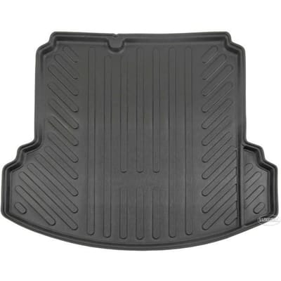 Tapis De Coffre - SCOUTT - Volkswagen Jetta 2005-2011 - 100% Imperméable - Antidérapant - TPE Caoutchouc noir