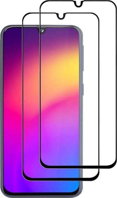 2x Full Cover Screenprotector Geschikt voor: Samsung Galaxy A42 5G - Screen protector - volledige glas - bescherming - beschermglas - ZT Accessoires