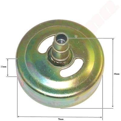 Koppelingstrommel passend op KOSY 78x24x58 8x1,25 KAWASAKI TD40