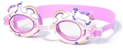 Dailygoods- Zwembril Kind - UV-bescherming - Anti-condens-coating - Eenhoorn - Voor Kinderen - 1 Stuk - Schattig Ontwerp - Zwemmasker