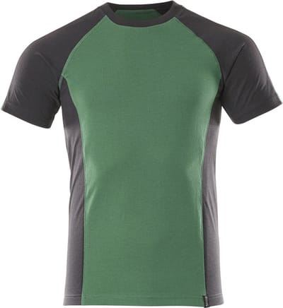 Mascot Unique T-shirt 50567-959 - Groen/Zwart - 2XL