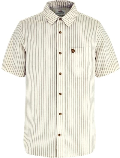 Fjällräven Ovik Travel Shirt SS M - - Outdoor Kleding - Fleeces en Truien - Overhemd korte mouw