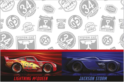 PROCOS - Plastic Cars 3 tafelkleed - Decoratie > Tafelkleden, placemats en tafellopers