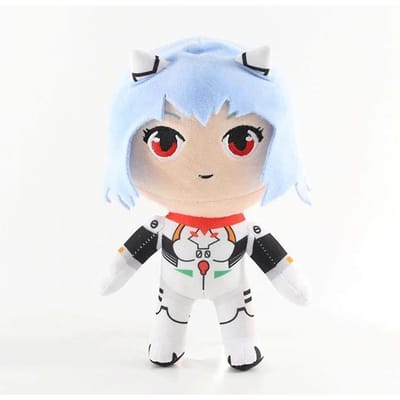 20cm Ayanami Rei Pluche Speelgoedpop Cartoon Anime Pluche Speelgoed Kawaii Evangelion Pluche Pop Eva Zacht Gevuld Kamer Decor Kerstcadeaus 20CM white
