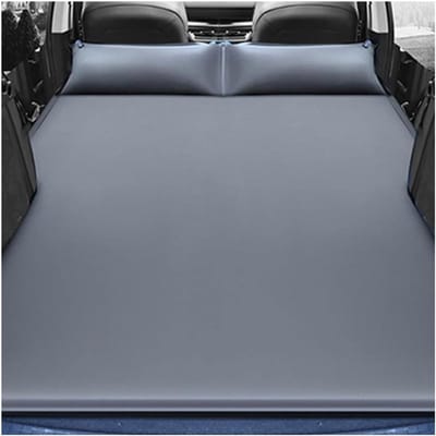 Opblaasbaar Matras - Luchtbed Auto - Comfortabel Slapen - Automatisch Opblazend - 2 kg - Grijs