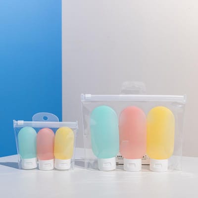 30 60 100ml Reisflesjes Vulset voor Cosmetische Lotion Gezichtsreiniger Handcrème Moeder en Kind Pompflesje Draagbaar 30ml