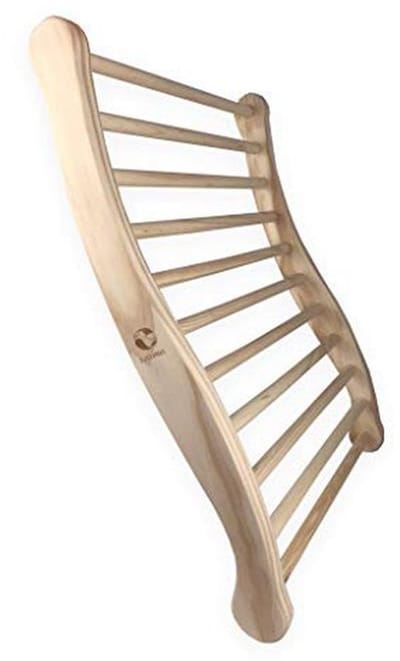 Ergonomische Sauna Rugleuning met 10g Menthol Kristallen - Ideaal voor Sauna- en Infraroodcabines