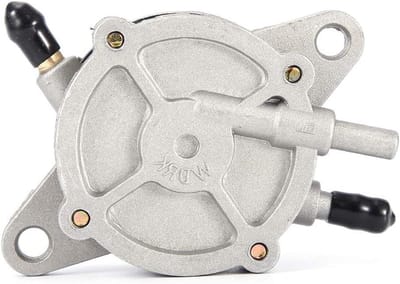 Brandstofpomp Scooter - Vacuümpomp Benzine - Stabiele Start Garanderen - Aluminiumlegering Materiaal - GY6 50cc - 250cc - Zilver