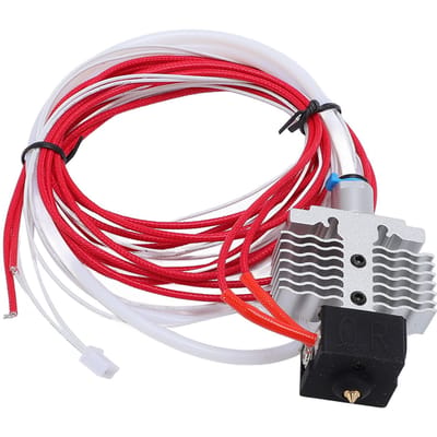 Hot End Vervangingskit 24V 40W 3D Printer Nozzle Hot End Verwarmingsblok Kit voor Ender3 NEO V2 NEO red