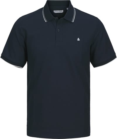 JACK & JONES PLUS - JJEAUSTIN POLO SS NOOS PLS Heren Poloshirt