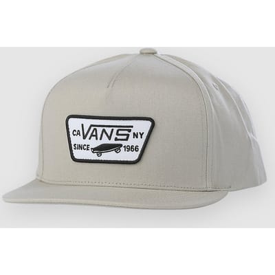 Vans Full Patch Snapback Cap grijs