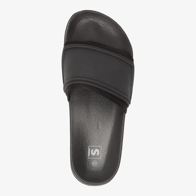 Heren badslippers zwart - Maat 41