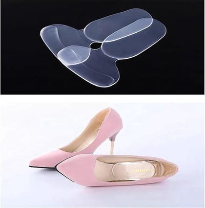 CHPN - Hielbeschermers - Siliconen - 2 Paar - One size - Hakbeschermers - Kapotte hiel - Schoen accessoire - Transparant