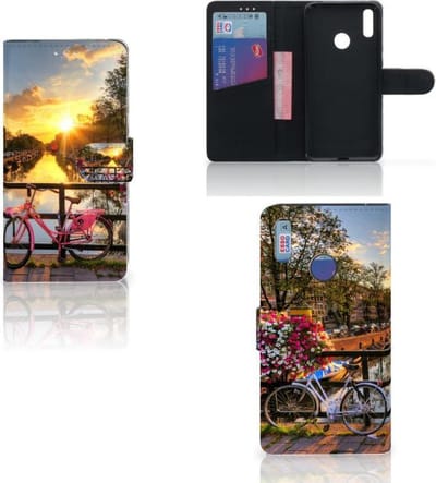 Huawei Y7 (2019) Flip Cover Amsterdamse Grachten