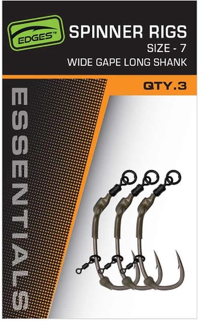 FOX Edges Wide Gape Spinner Ready Rigs - Onderlijn