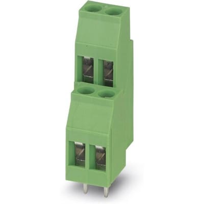 Phoenix Contact 1721728 Dubbel niveau klem 2.50 mm² Aantal polen 4 Groen 50 stuk(s)