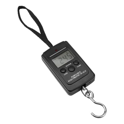 Draagbare Handige Weegschaal, Digitale Elektronische Hangweegschaal 40KG Bagageweegschaal Gewicht Meetinstrument Bagage Weegschaal