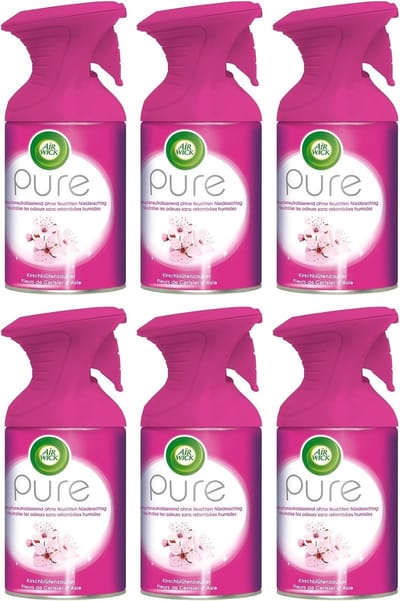 Geurspray Voordeelpak - Kamergeur Spray - Frisse Lucht - Zes Flacons - 1.5 Liter