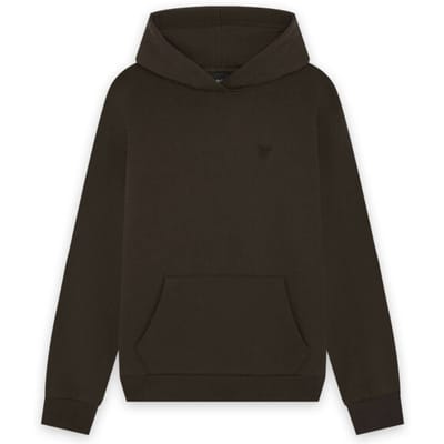 Lyle & Scott Heavy Weight Drop Shoulder Hoodie Truien & Vesten Jongens - Sweater - Hoodie - Vest- Bruin - Maat 140/146