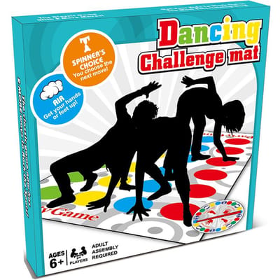 Familie Feestspel Twister Spellen Binnen Buiten Speelgoed Het Lichaam Draaien Ideaal Voor Kinderen Volwassenen Sport Interactieve Groep Hulpmiddelen veelkleurig