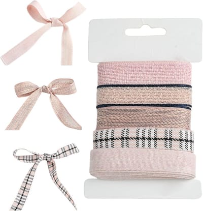 Kleurrijke 17mm Polyester Ribbons in 5 Stijlen voor Cadeauverpakking, Bruiloft en Decoratie