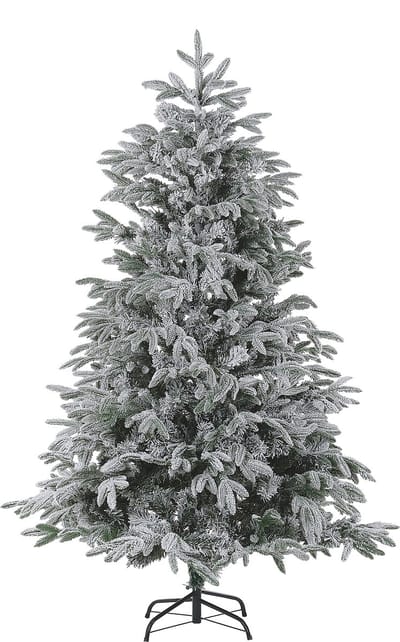BASSIE - Kerstboom - Wit - 180 cm - PVC
