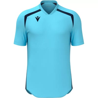 Macron Wyrm Shirt Korte Mouw Heren - Hemelsblauw / Marine | Maat: M