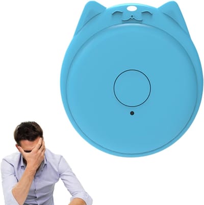 Slimme GPS-tracker - Draagbare tracker - Objecten terugvinden - Direct alarm bij verlies - 37 x 4 cm - Zwart