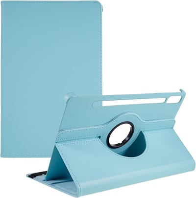 Coverup Tablethoes geschikt voor Lenovo Tab P11 Pro Gen 2 Hoesje - 360° Rotating Book Case - Lichtblauw