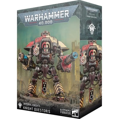 Beeldje Games Workshop Warhammer 40k - Imperial Knights Chevaliers Questoris (2025)