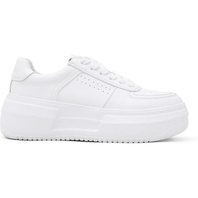 Dames Lente Nieuwe Koreaanse Versie van Echt Leer Dikke Zool Witte Schoenen, Studenten' Alles-match Sport en Vrije Tijd Sneakers Trend 40