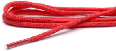 ARIESZZZ - Schoenveters - Rood - Dun Rond - 90 cm - 3 mm - 5-7 gaatjes