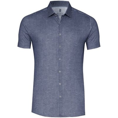 Desoto Overhemd Casual Kent Vertical Stripes Navy / male